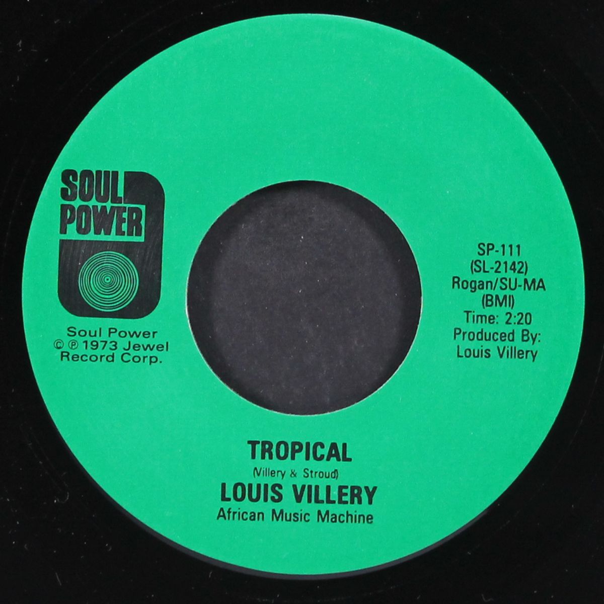 tropical / a girl in france by LOUIS VILLERY & AFRICAN MUSIC MACHINE