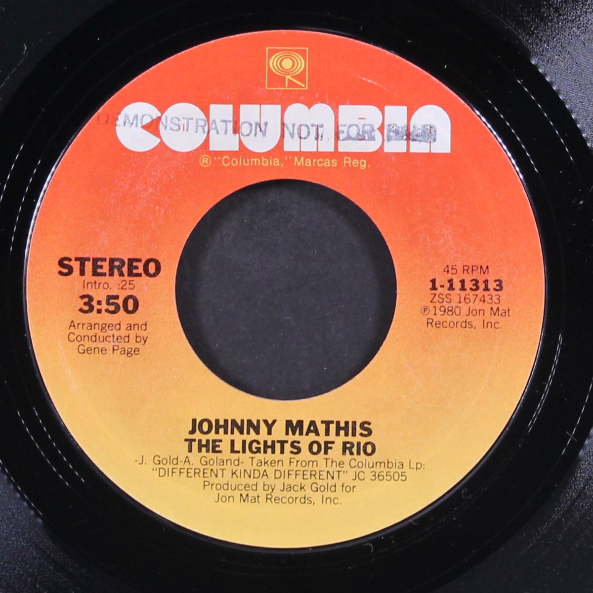 different kinda different by JOHNNY MATHIS