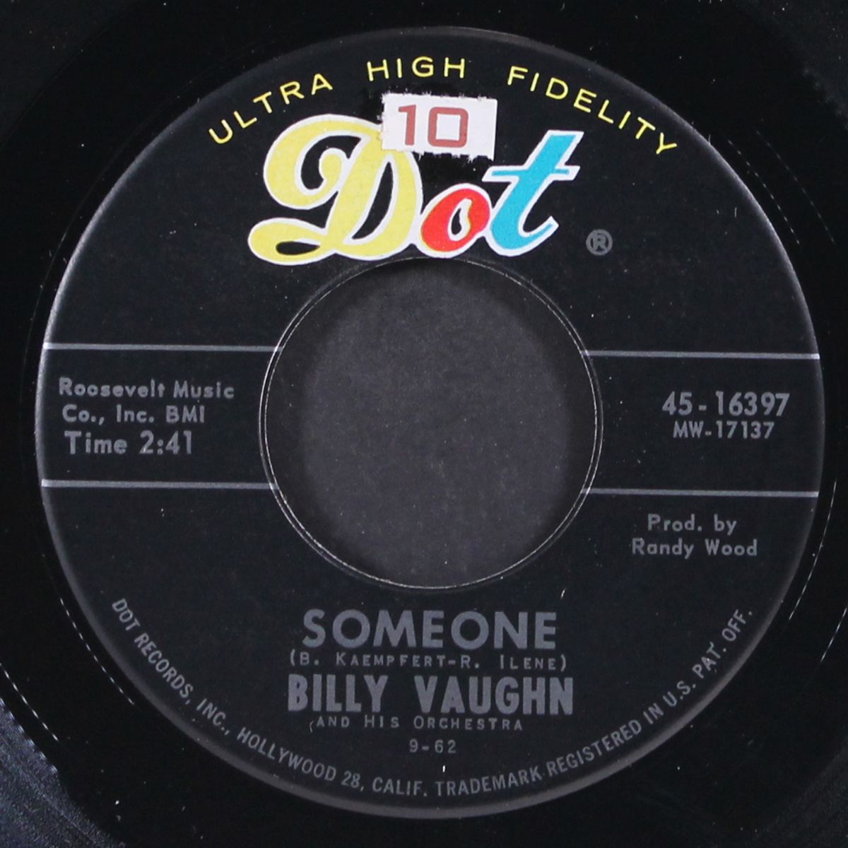 blue flame / someone by BILLY VAUGHN