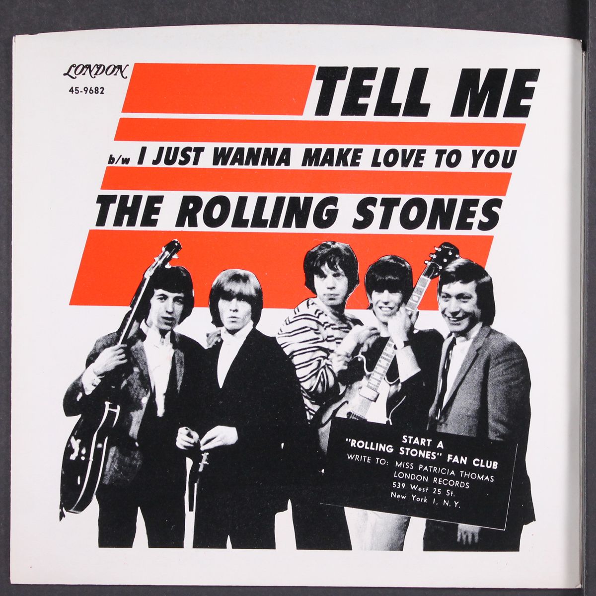 tell me / i just want to make love to you by ROLLING STONES