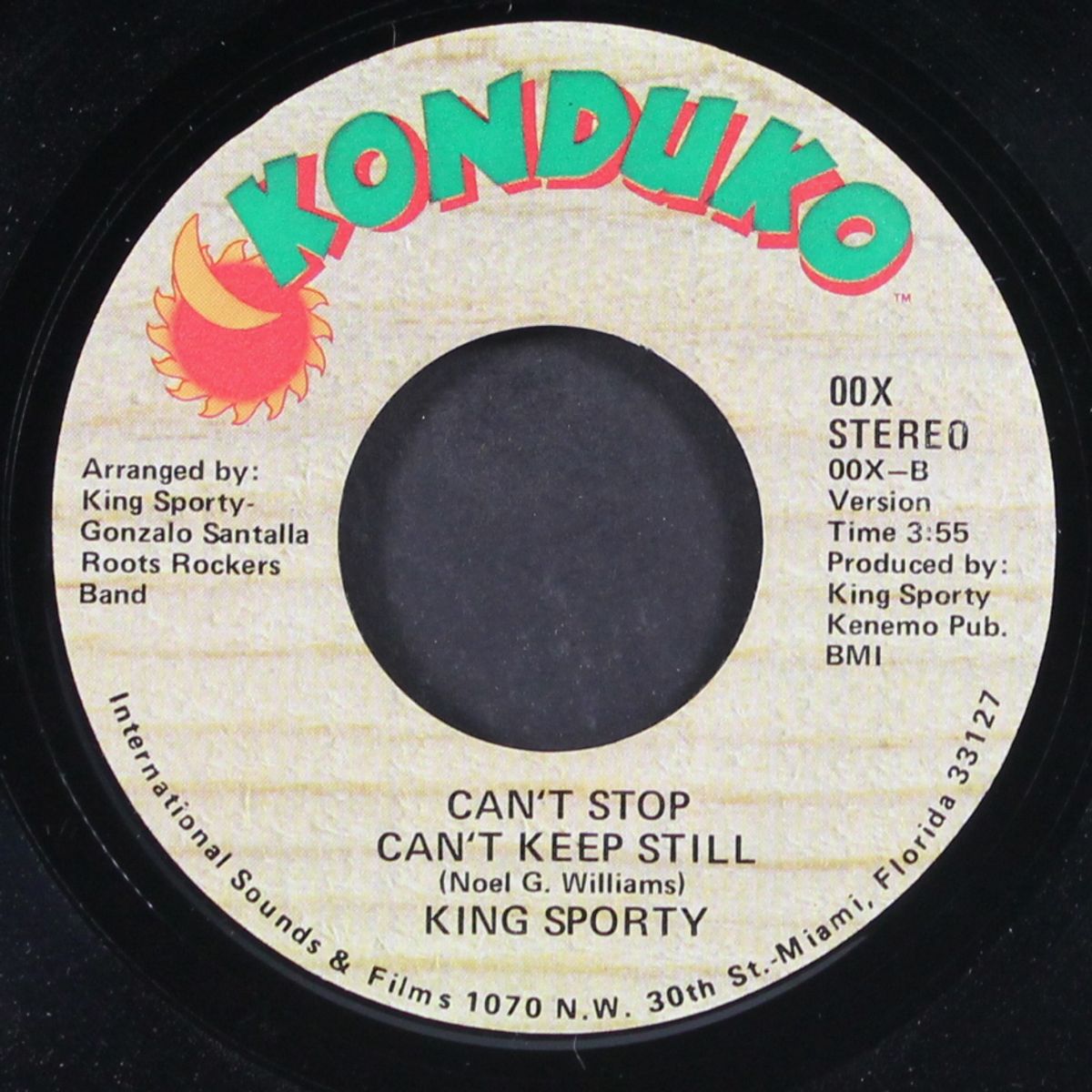 can't stop can't keep still by KING SPORTY