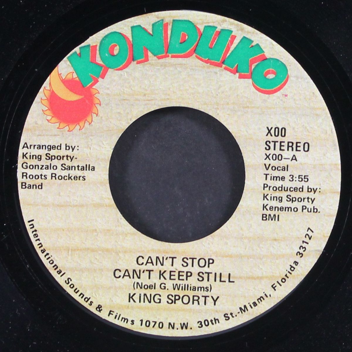 can't stop can't keep still by KING SPORTY