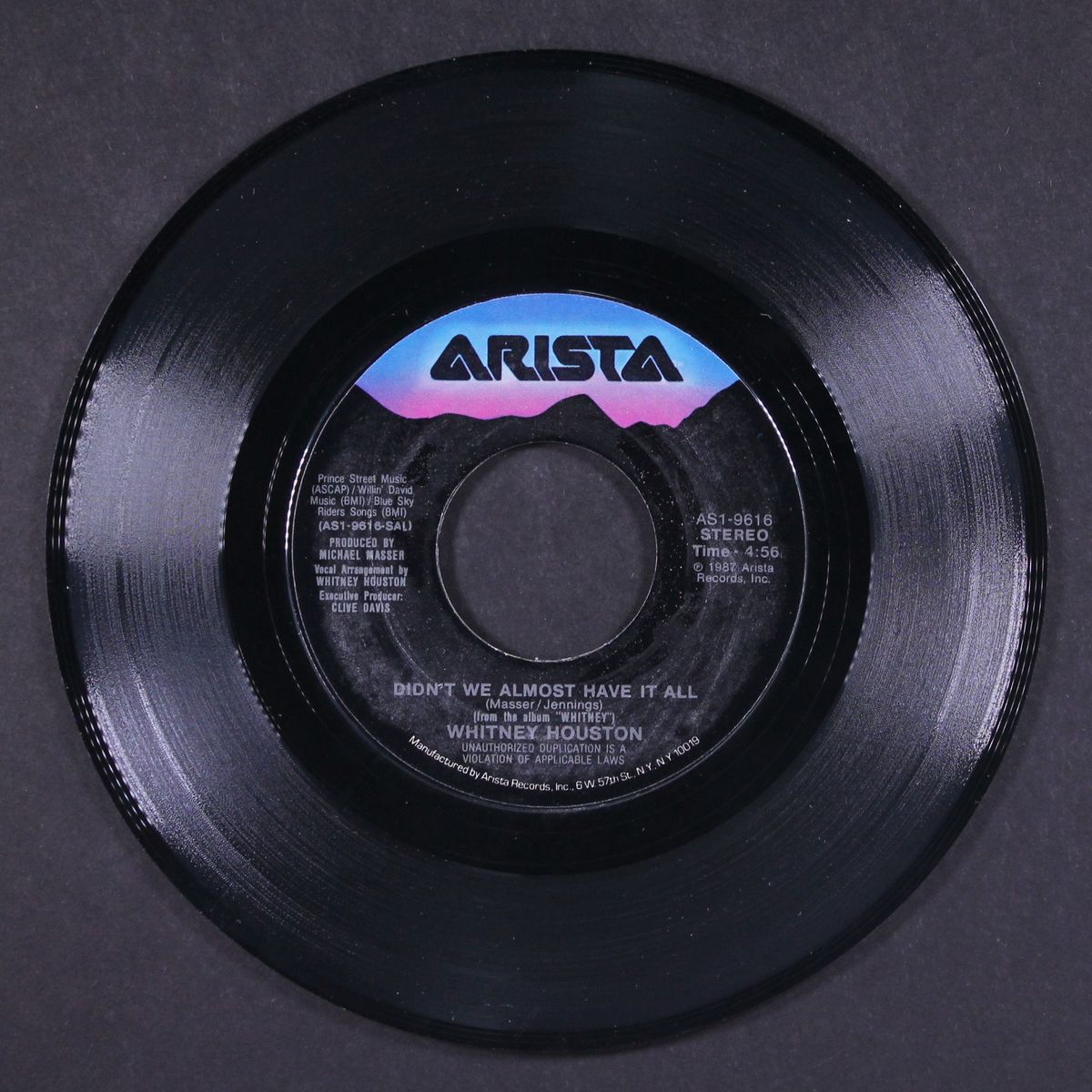didn't we almost have it all by WHITNEY HOUSTON