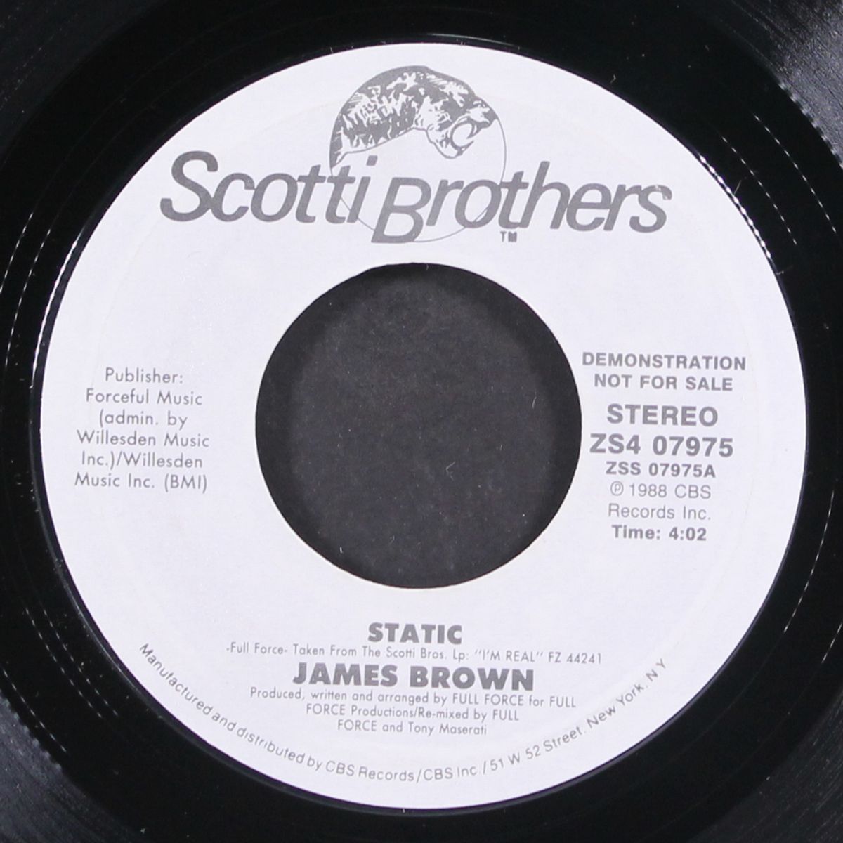 static / same by JAMES BROWN