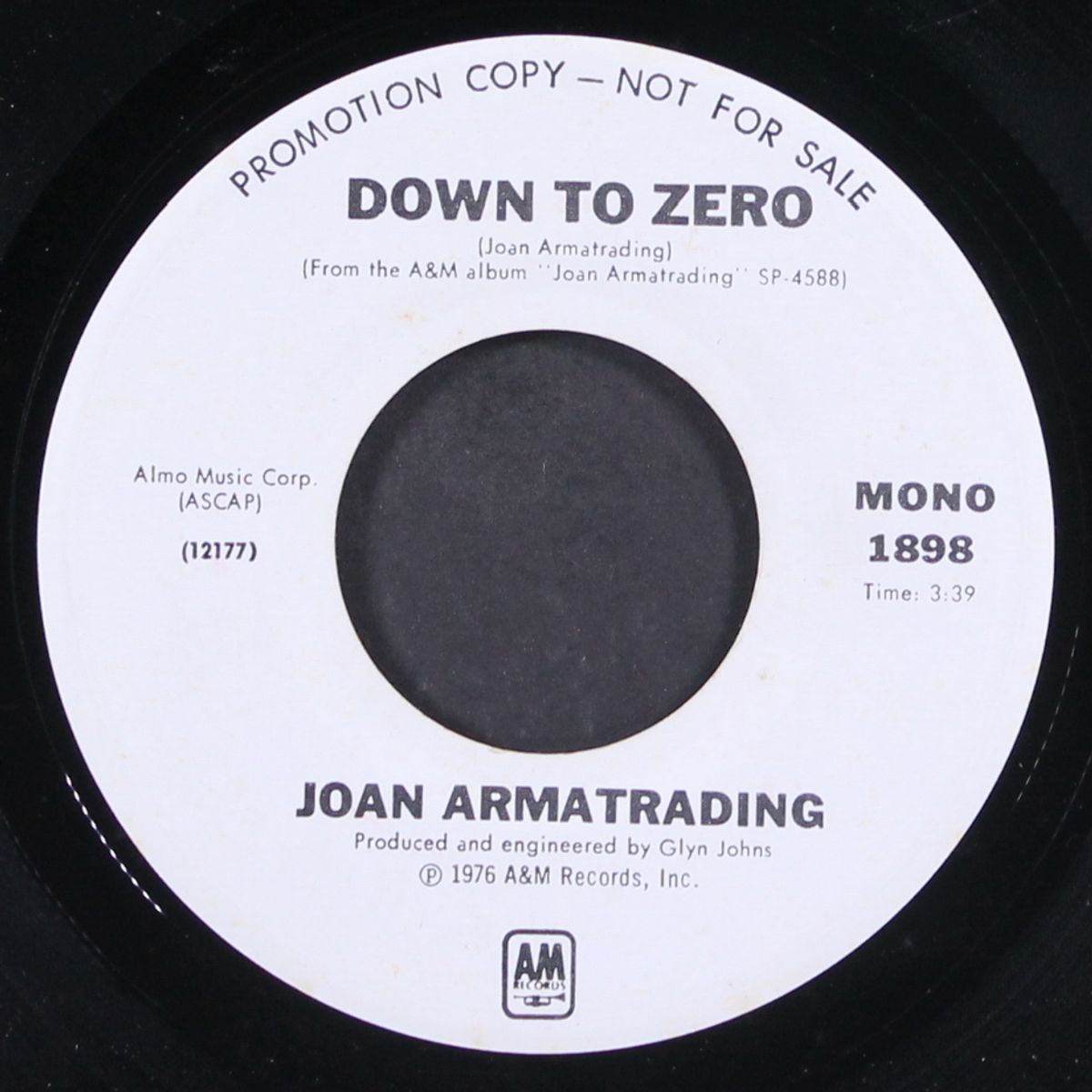 down to zero / mono by JOAN ARMATRADING