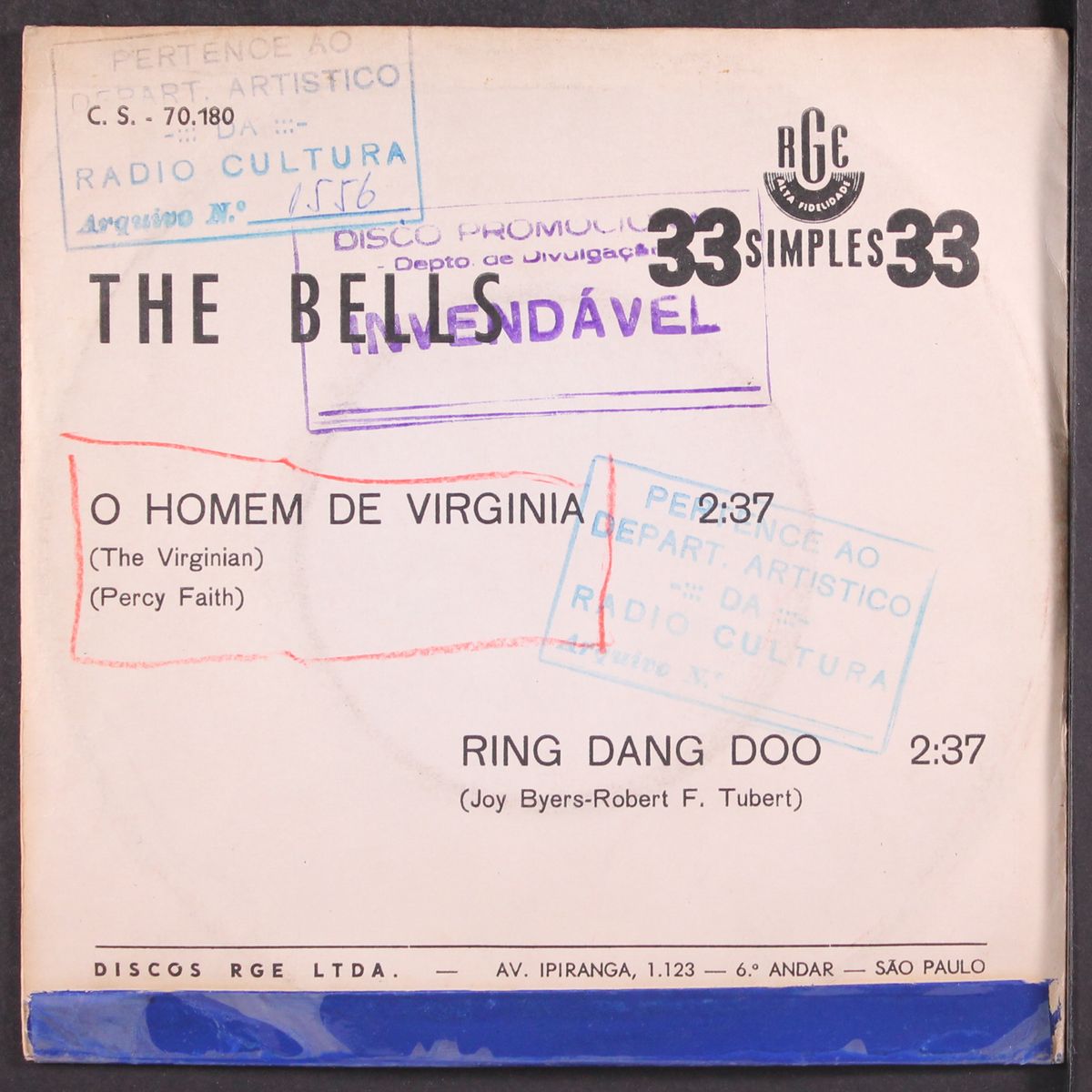 o homem de virginia / ring dang doo by BELLS