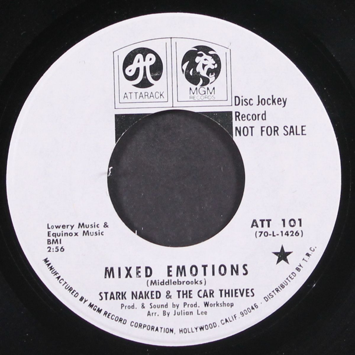 what is a youth? / mixed emotions by STARK NAKED & CAR THIEVES
