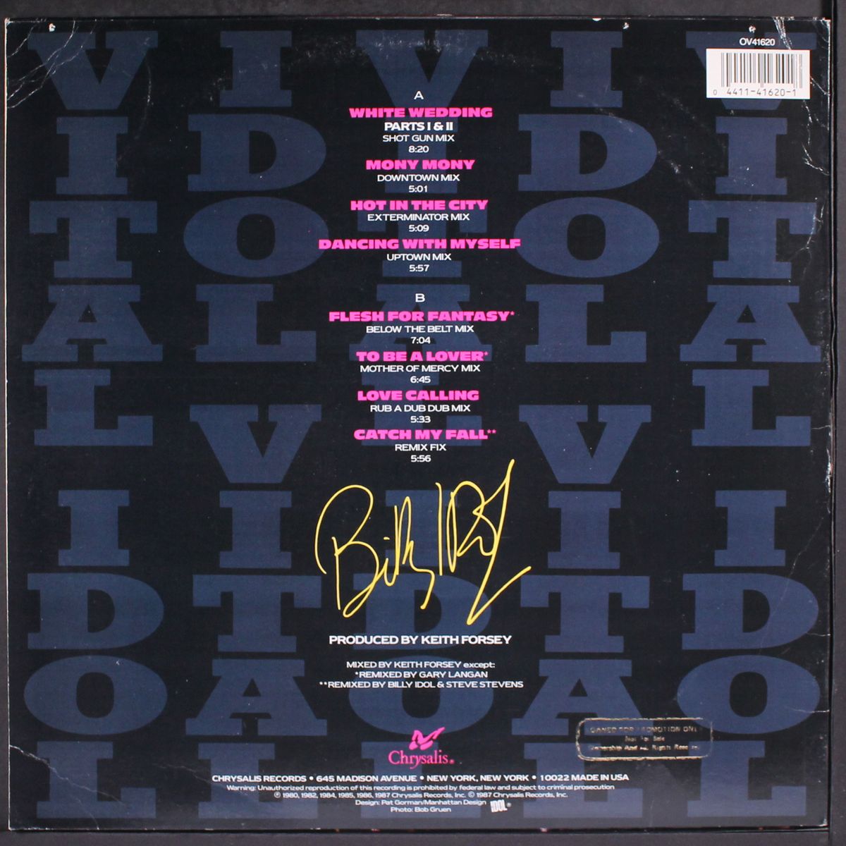 vital idol by BILLY IDOL