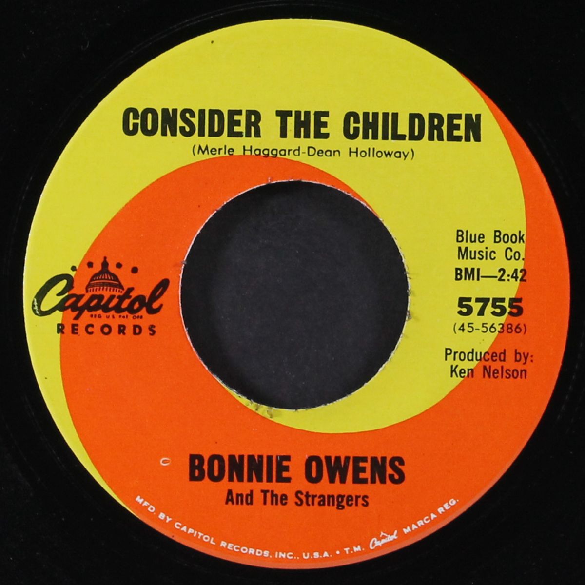 i know he loves me / consider the children by BONNIE OWENS