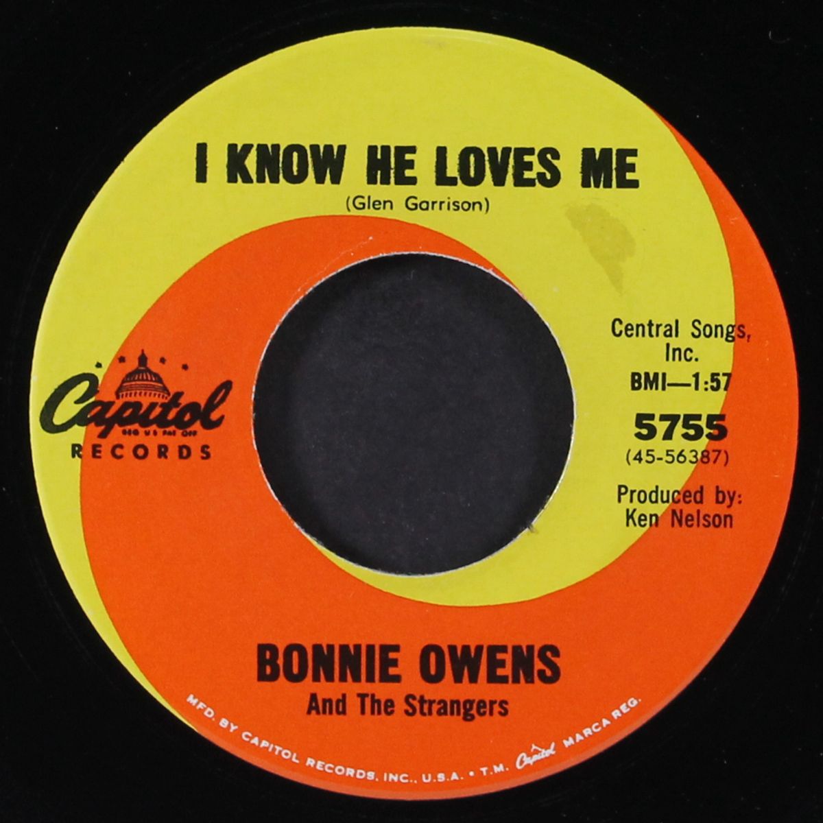 i know he loves me / consider the children by BONNIE OWENS