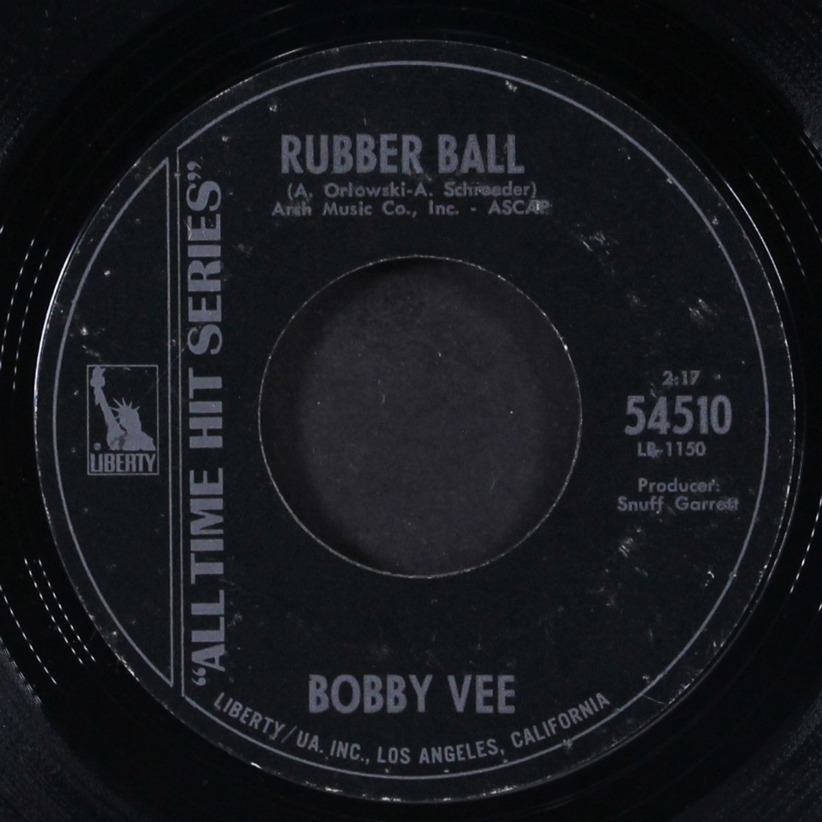 devil or angel / rubber ball by BOBBY VEE