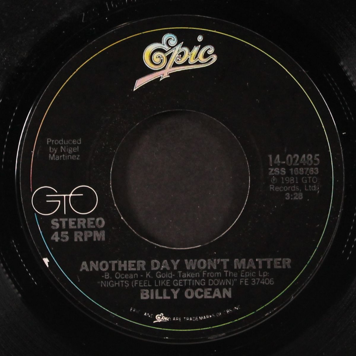 another day won't matter / whatever turns you on by BILLY OCEAN