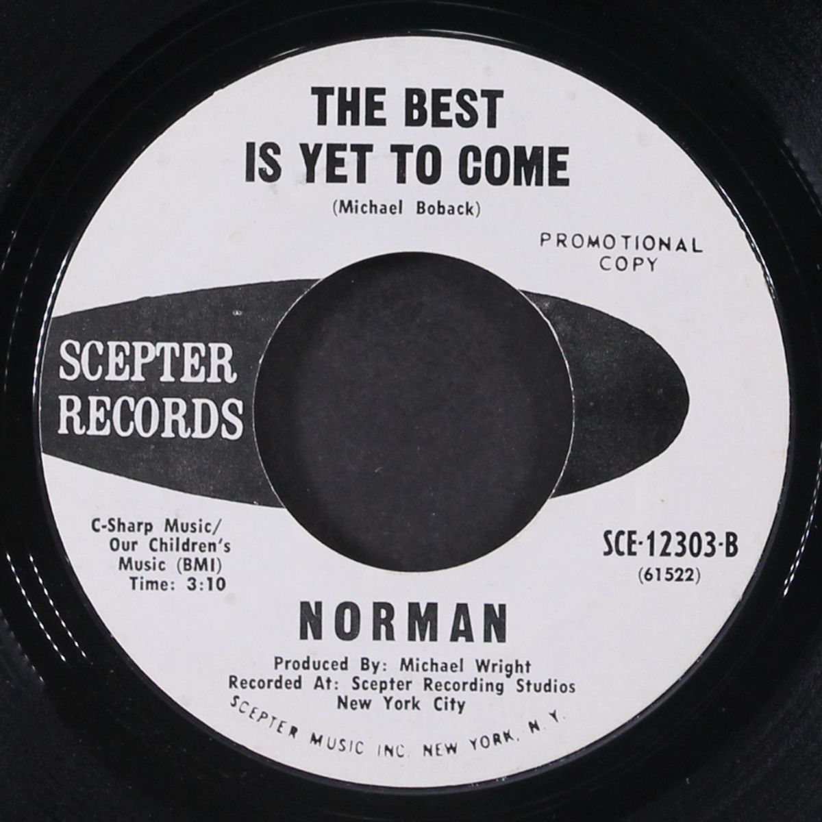 give us one more chance / the best is yet to come by NORMAN