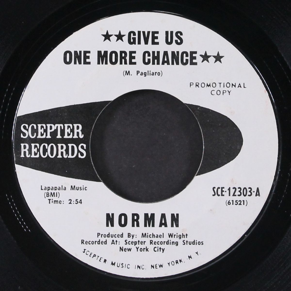 give us one more chance / the best is yet to come by NORMAN