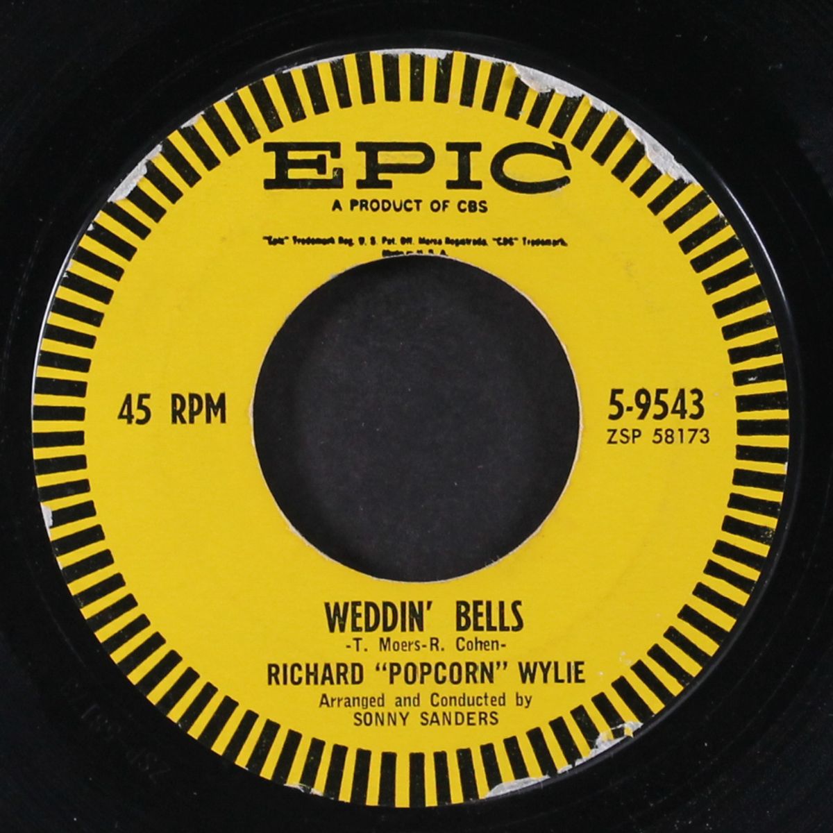 come to me / weddin' bells by RICHARD 'POPCORN' WYLIE
