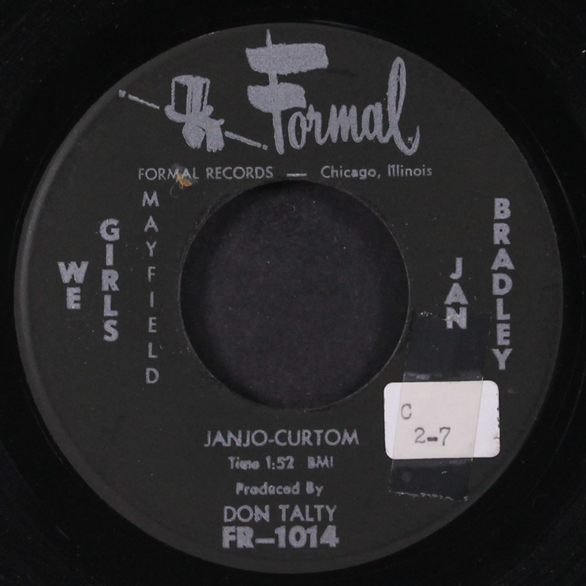 we girls / curfew blues by JAN BRADLEY