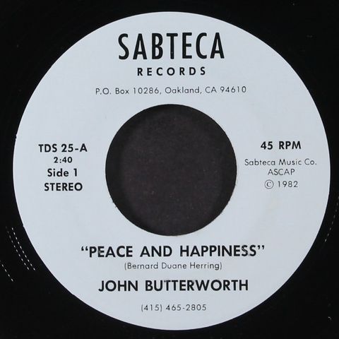 JOHN BUTTERWORTH