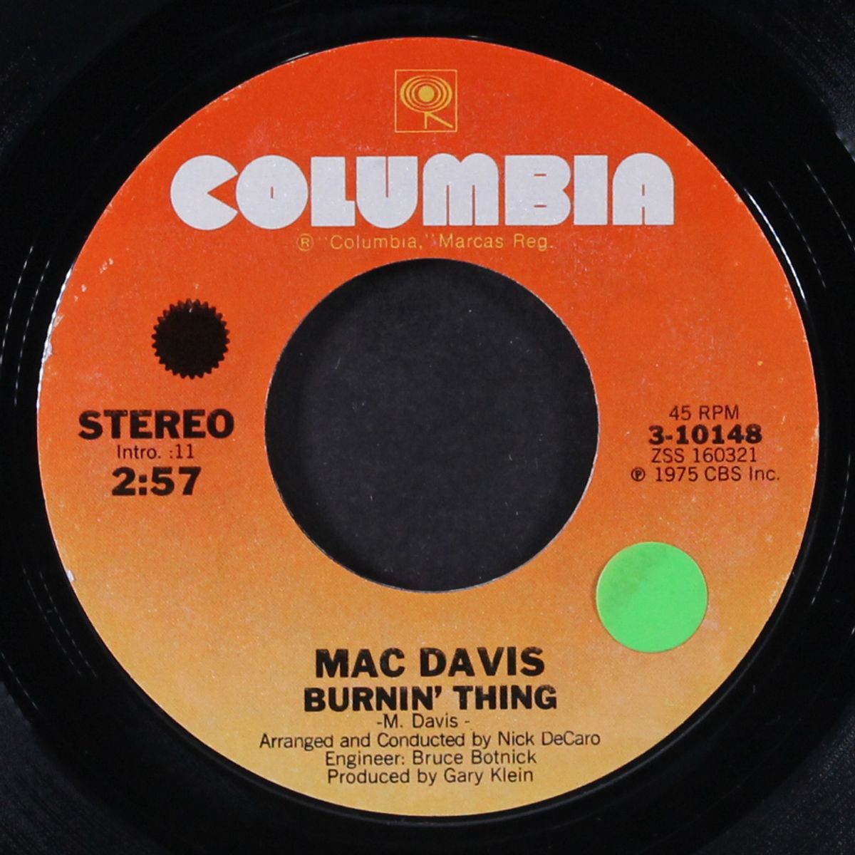 a special place in heaven by MAC DAVIS