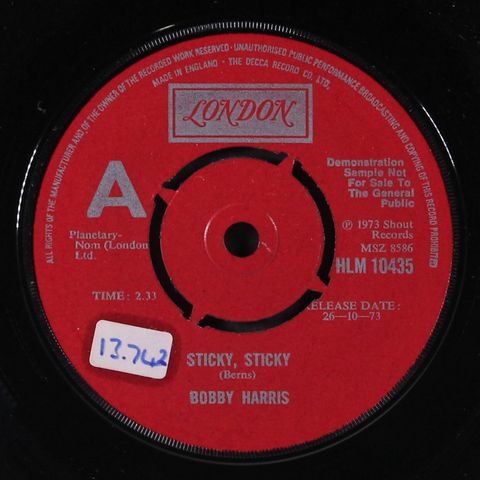 BOBBY HARRIS