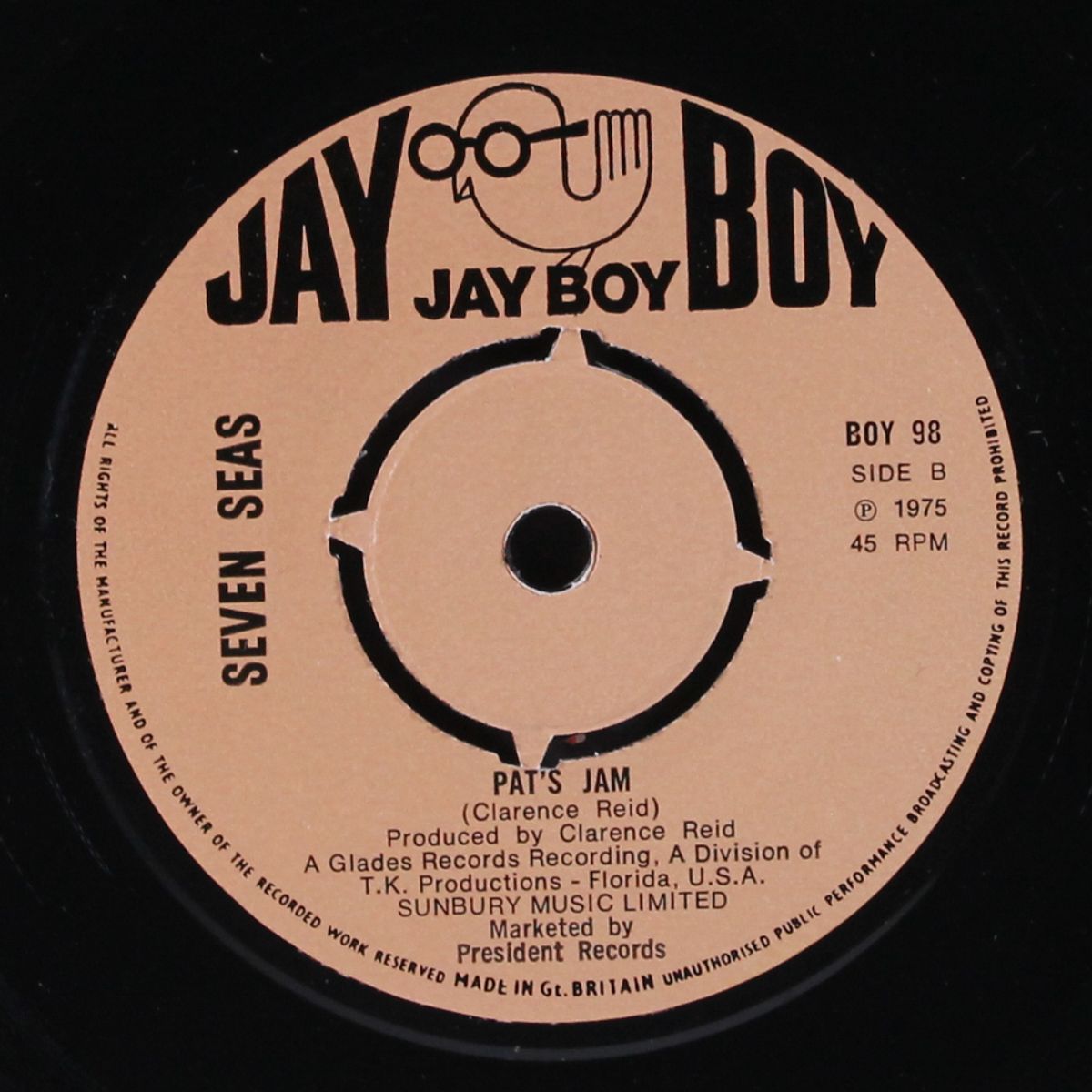 super jaws / pat's jam by SEVEN SEAS