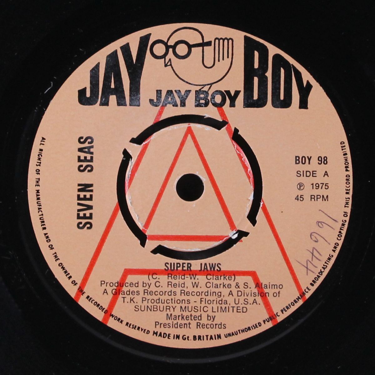 super jaws / pat's jam by SEVEN SEAS