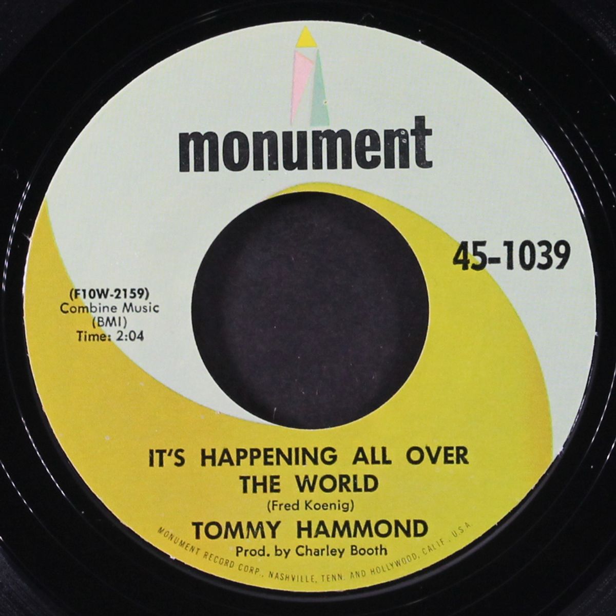 love hate / it's happening all over the world by TOMMY HAMMOND