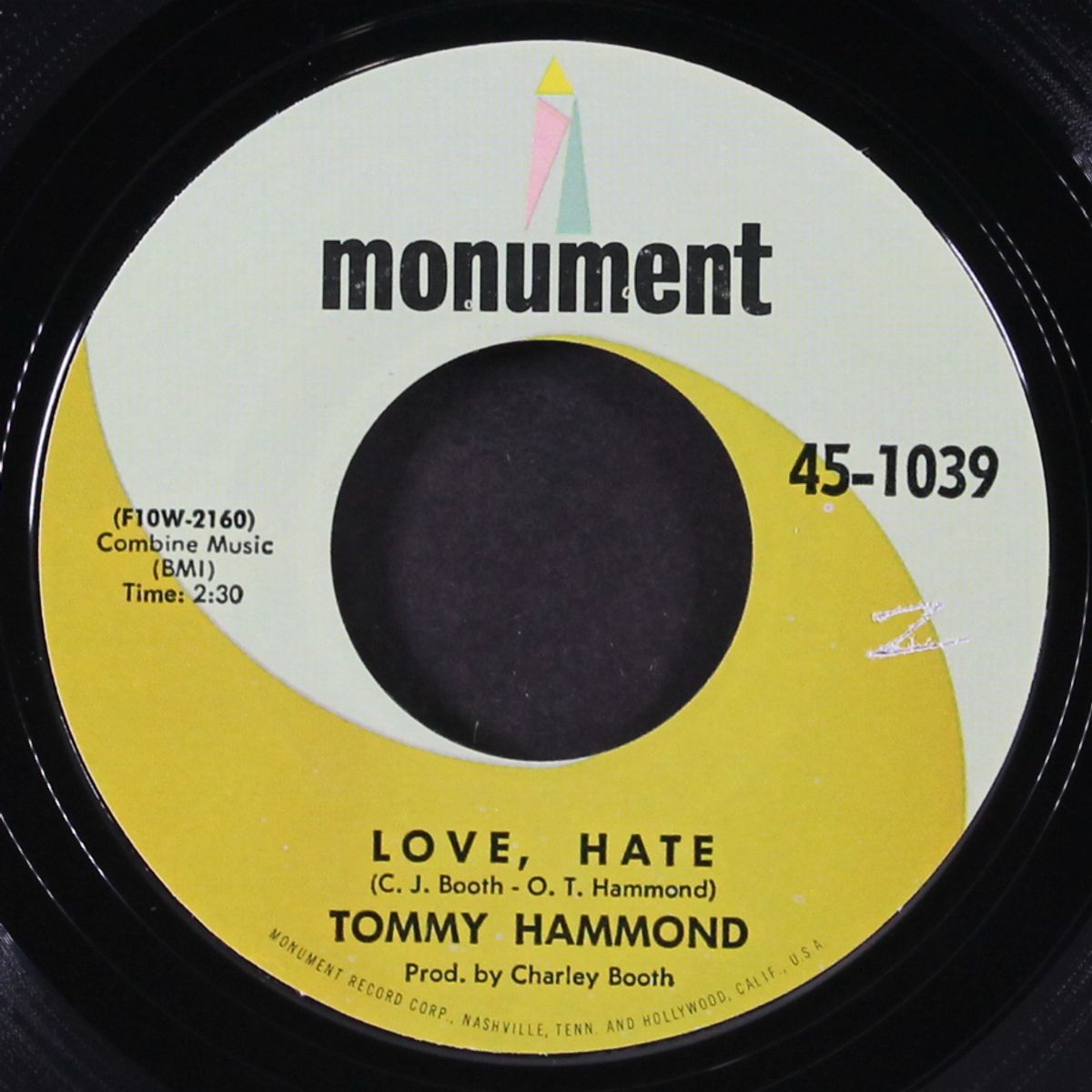 love hate / it's happening all over the world by TOMMY HAMMOND