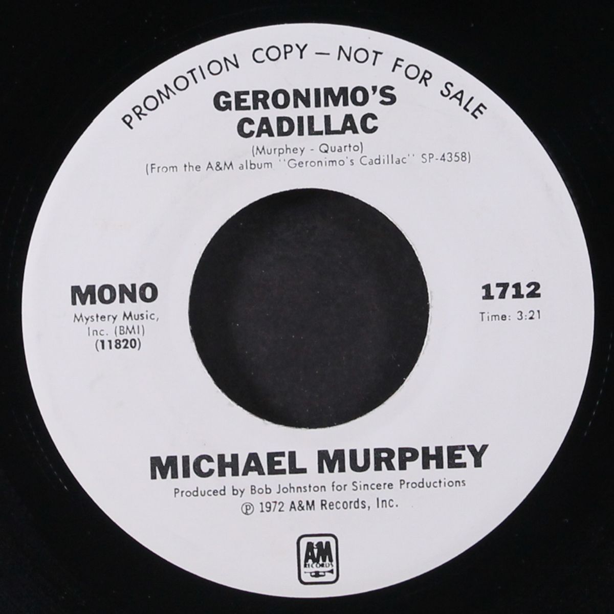 geronimo's cadillac by MICHAEL MURPHEY