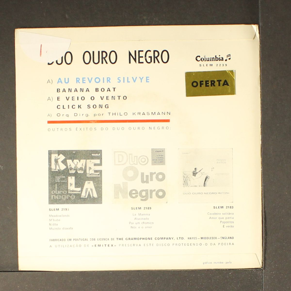 au revoir silvye by DUO OURO NEGRO