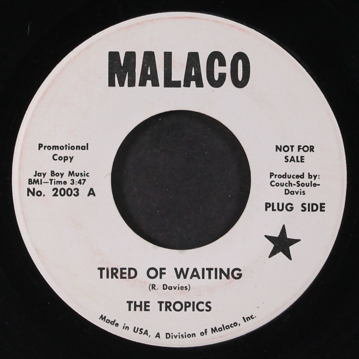 tired of waiting / talkin' bout love by TROPICS