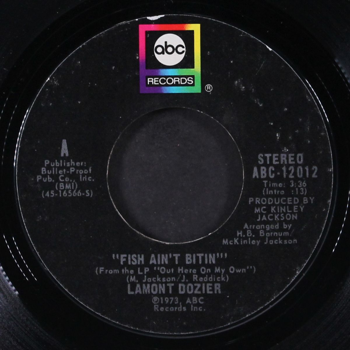 fish ain't bitin' / breaking out all over by LAMONT DOZIER