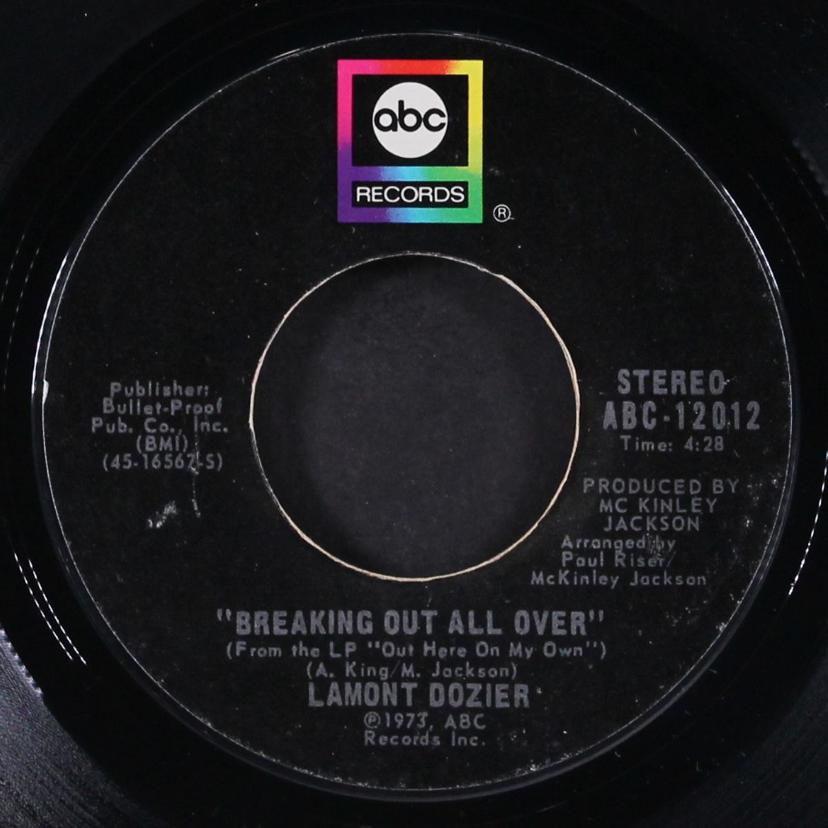 fish ain't bitin' / breaking out all over by LAMONT DOZIER
