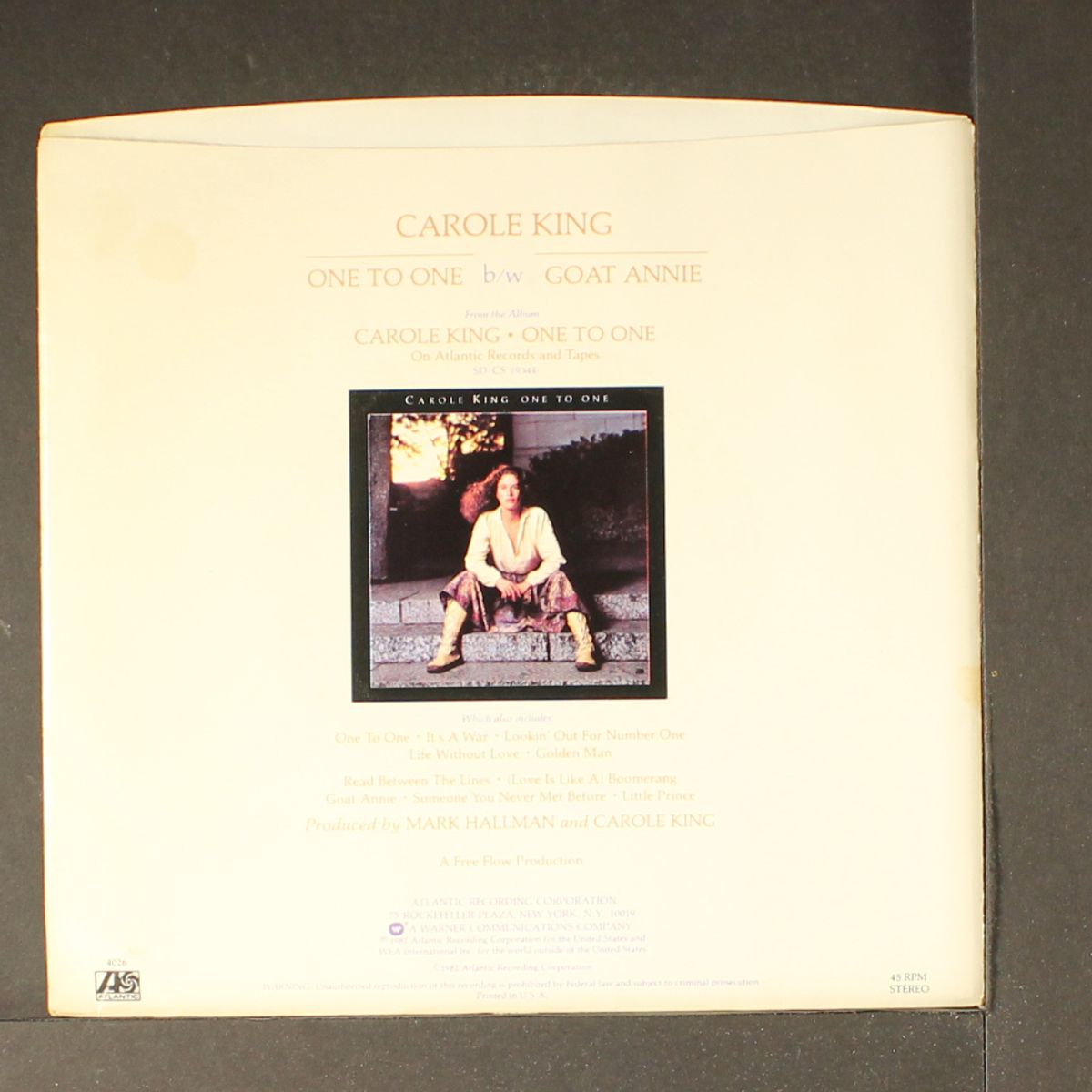one to one / goat annie by CAROLE KING