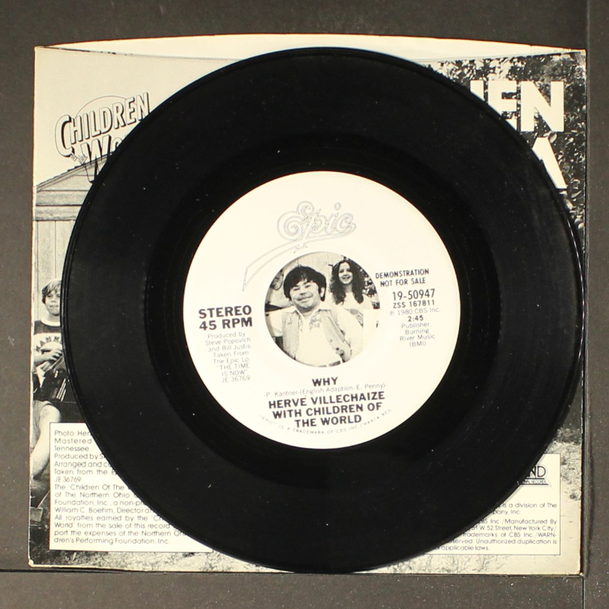why / same by HERVE VILLECHAIZE W/ CHILDREN OF THE WORLD
