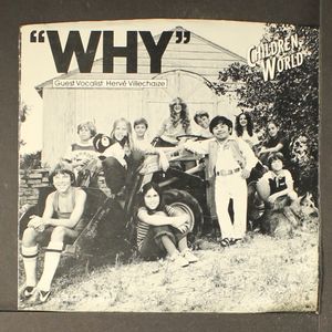 HERVE VILLECHAIZE W/ CHILDREN OF THE WORLD