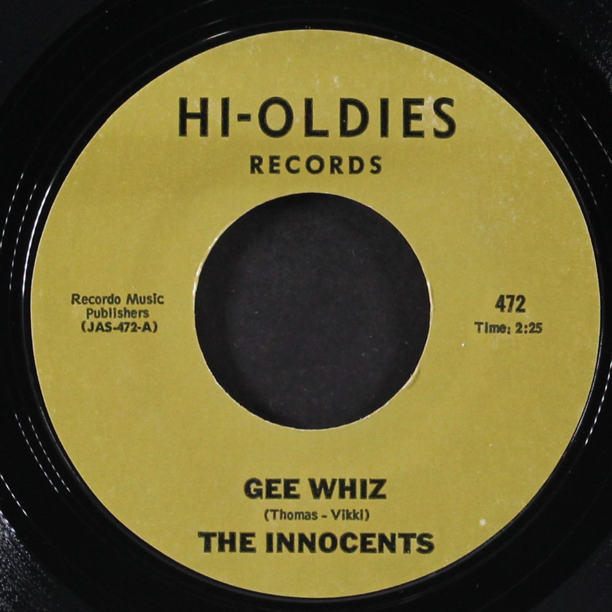 gee whiz / please mr. sun by INNOCENTS