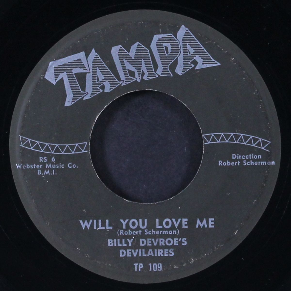 will you love me / the love of bridey murphy by BILLY DEVROE'S DEVILAIRES