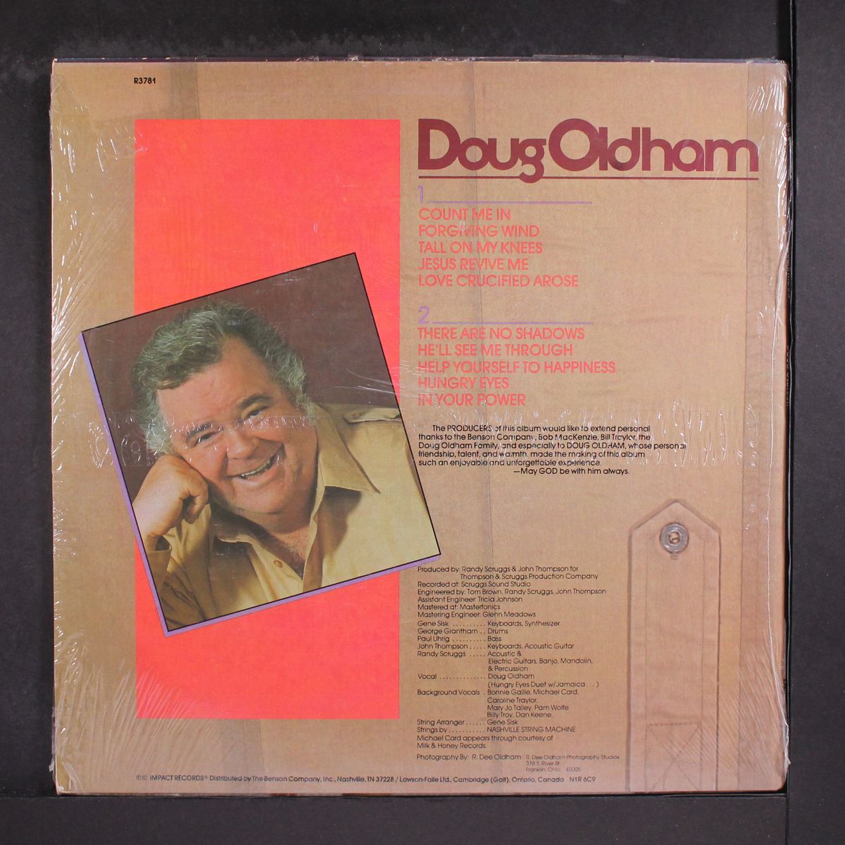 count me in by DOUG OLDHAM