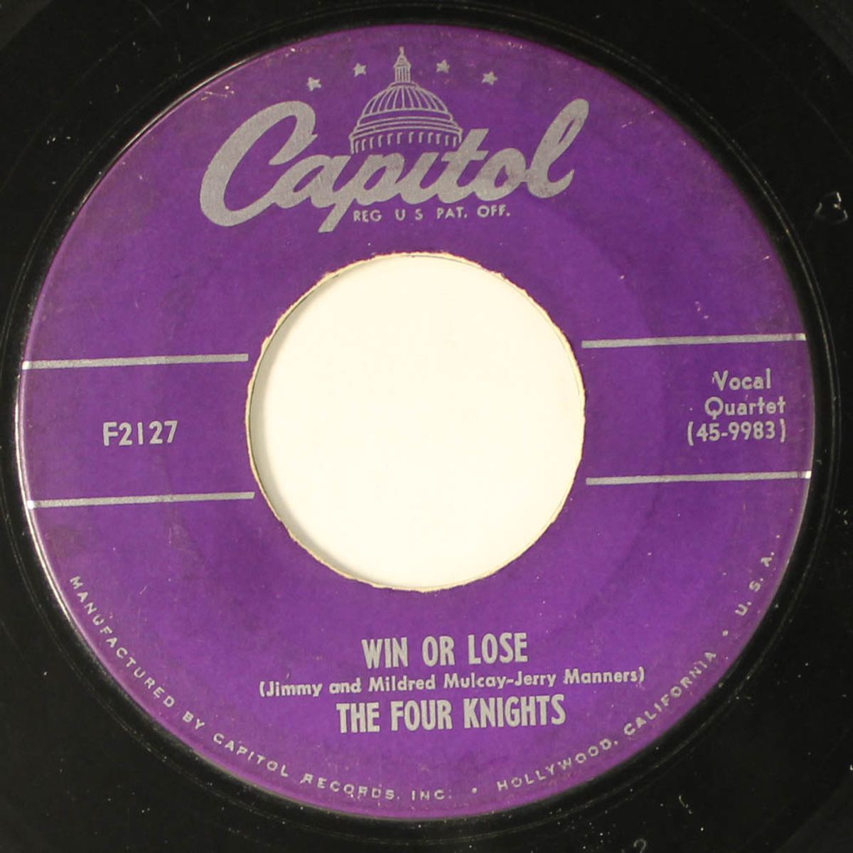 win or lose / doo wacka doo by FOUR KNIGHTS