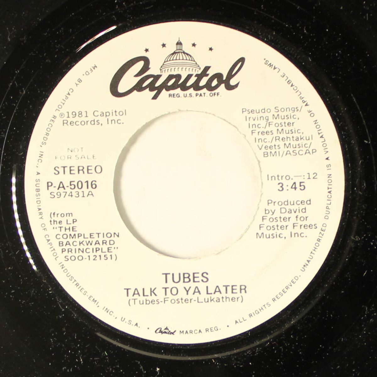 talk to ya later by TUBES