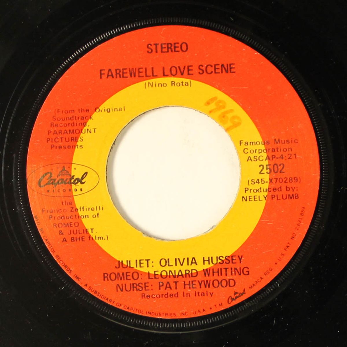 what is a youth (love theme from romeo & juliet) by GLEN WESTON