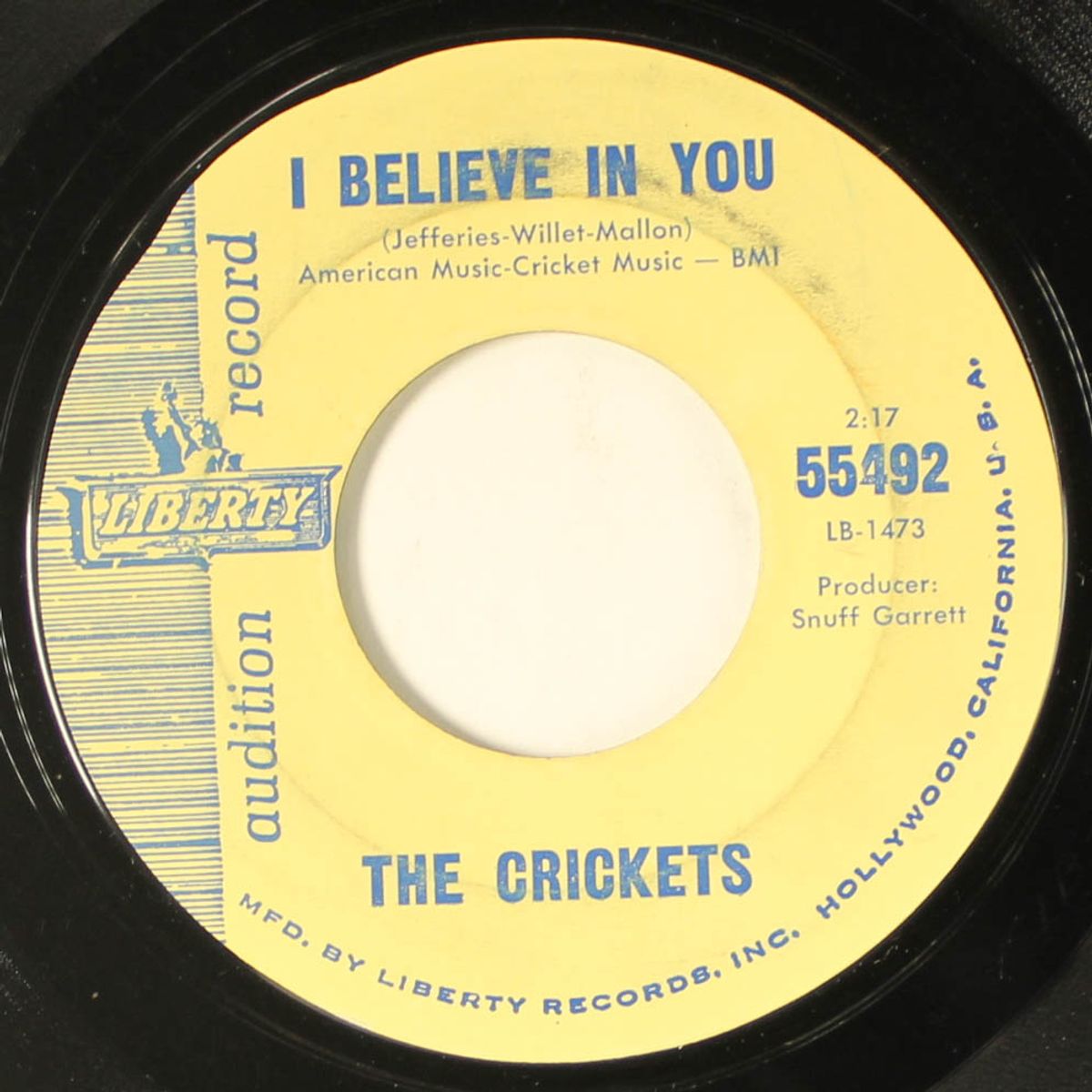 i believe in you / parisian girl by CRICKETS