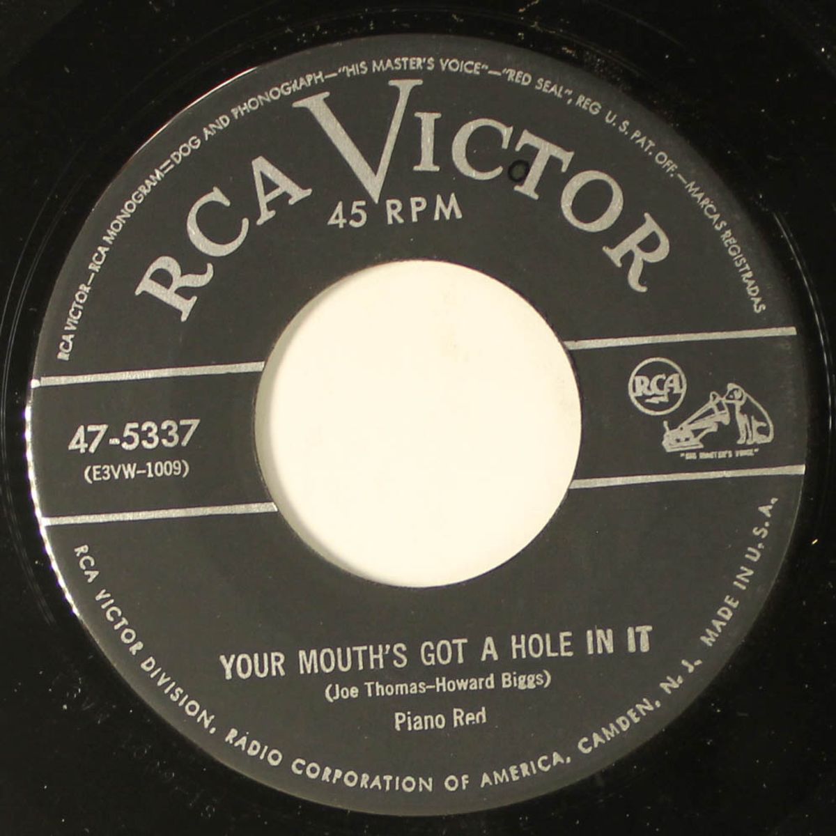 your mouth's got a hole in it / decatur street boogie by PIANO RED