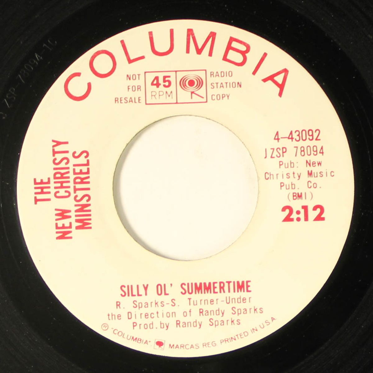 silly ol' summertime by NEW CHRISTY MINSTRELS