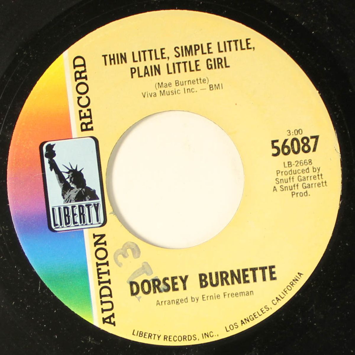 the greatest love by DORSEY BURNETTE