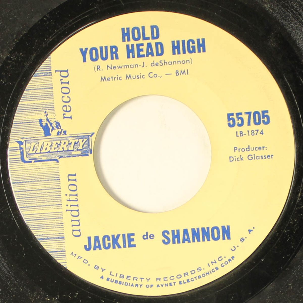 hold your head high by JACKIE DE SHANNON