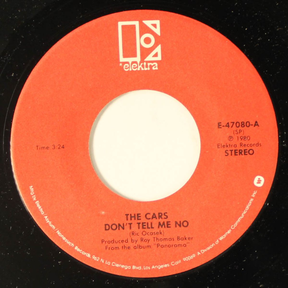 don't tell me no / don't go to pieces by CARS