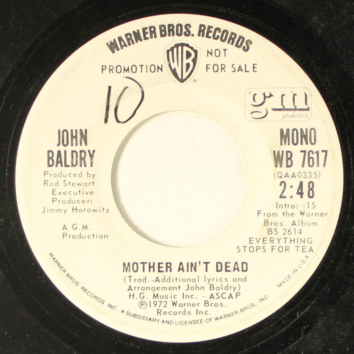 mother ain't dead by JOHN BALDRY