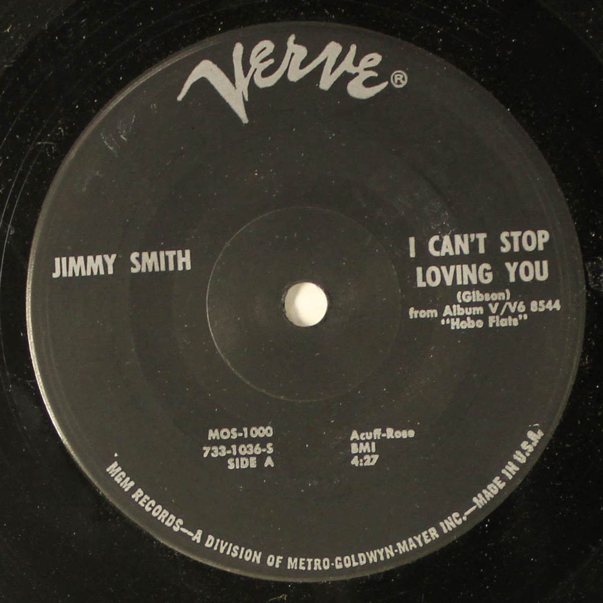 trouble in mind / i can't stop loving you by JIMMY SMITH