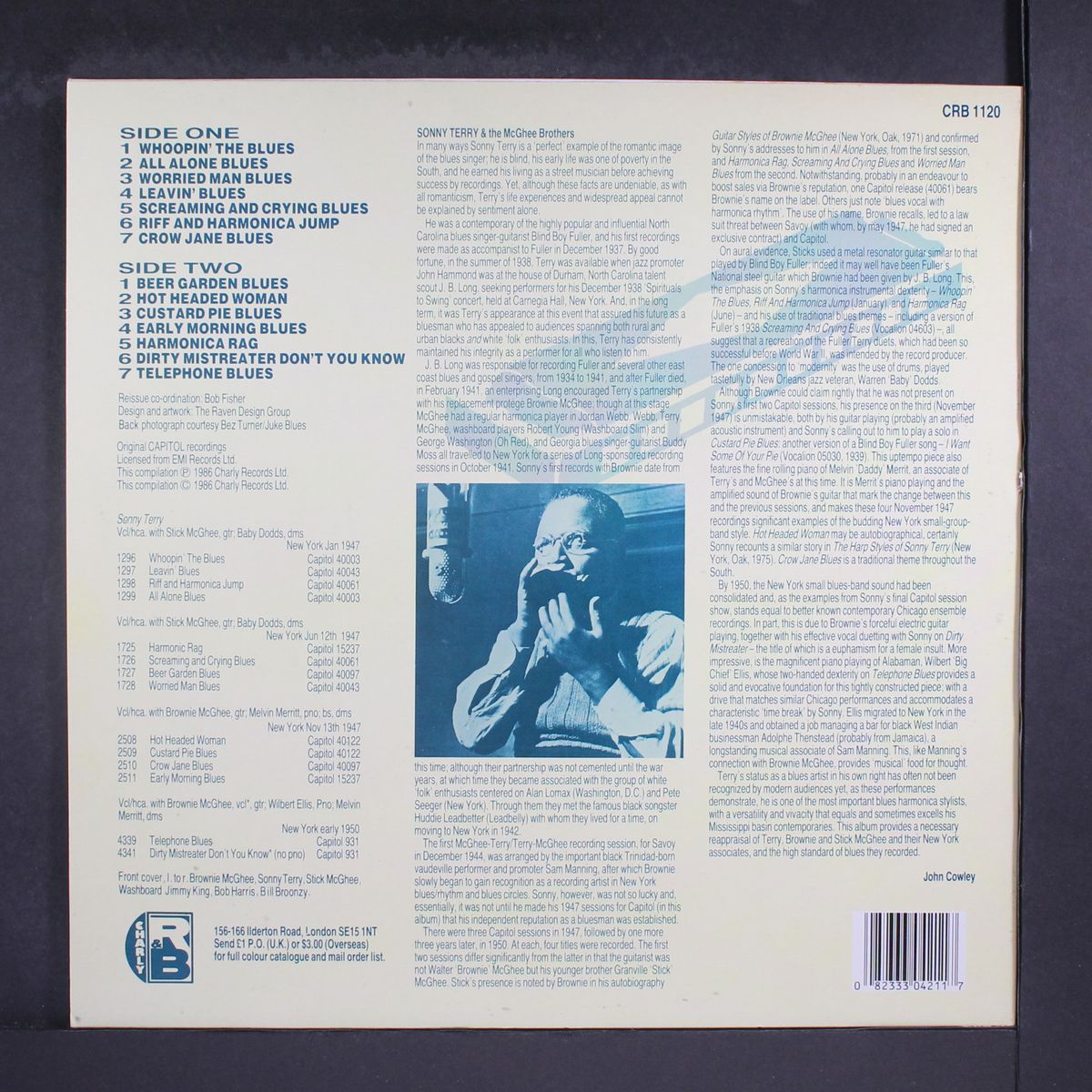 whoopin' the blues by SONNY TERRY